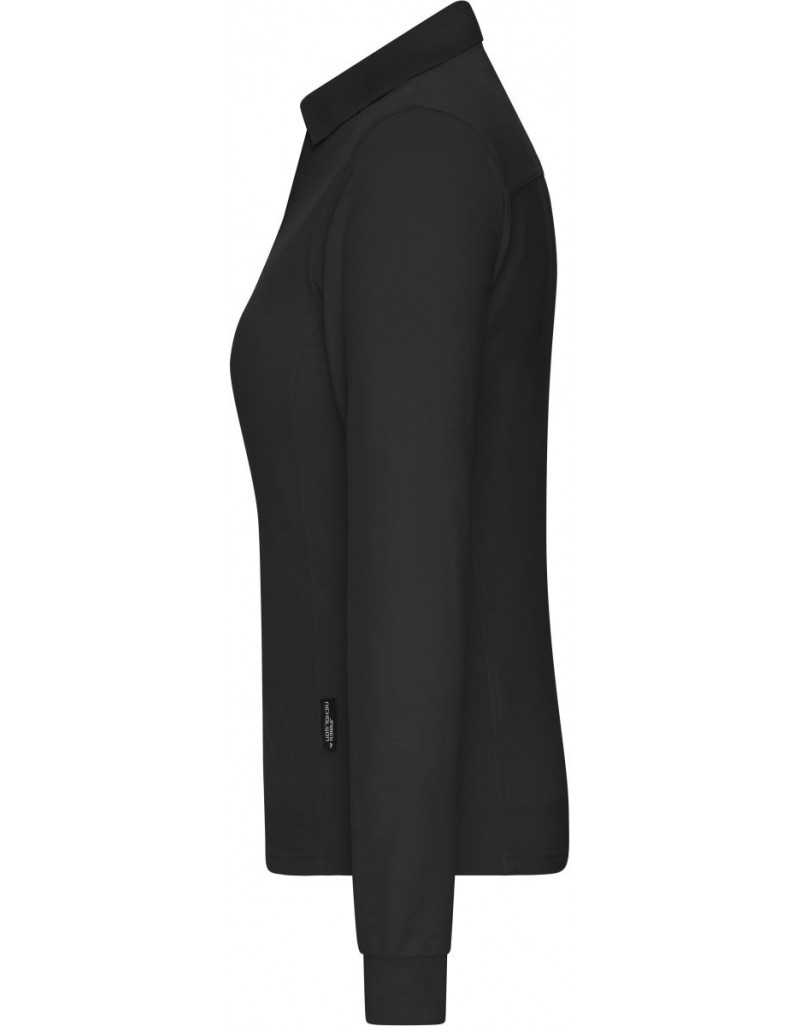 JN 1841 Tricou polo de damă cu mânecă lungă, piqué (îmbrăcăminte de lucru)