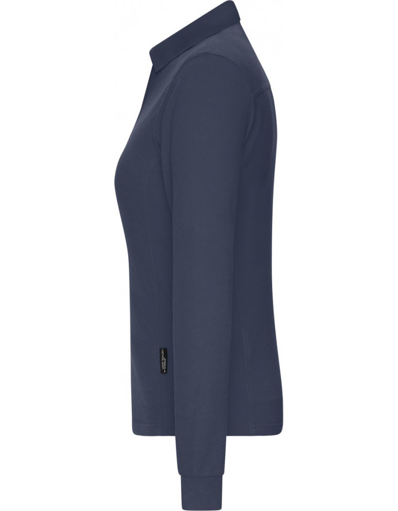 JN 1841 Tricou polo de damă cu mânecă lungă, piqué (îmbrăcăminte de lucru)