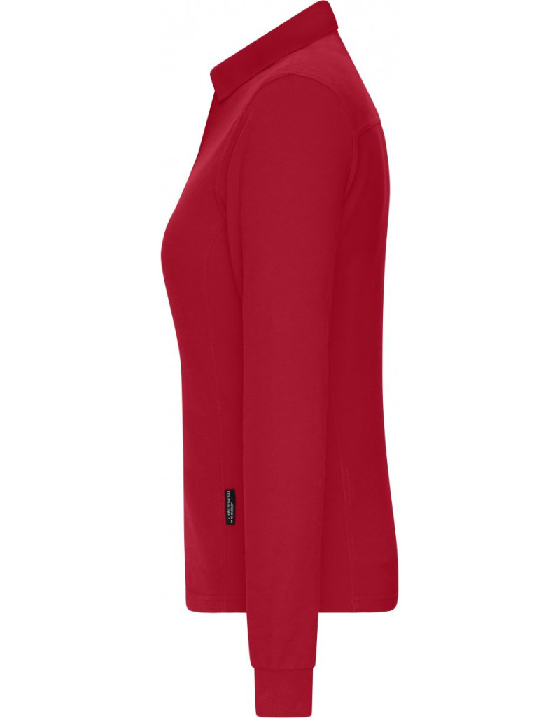 JN 1841 Tricou polo de damă cu mânecă lungă, piqué (îmbrăcăminte de lucru)