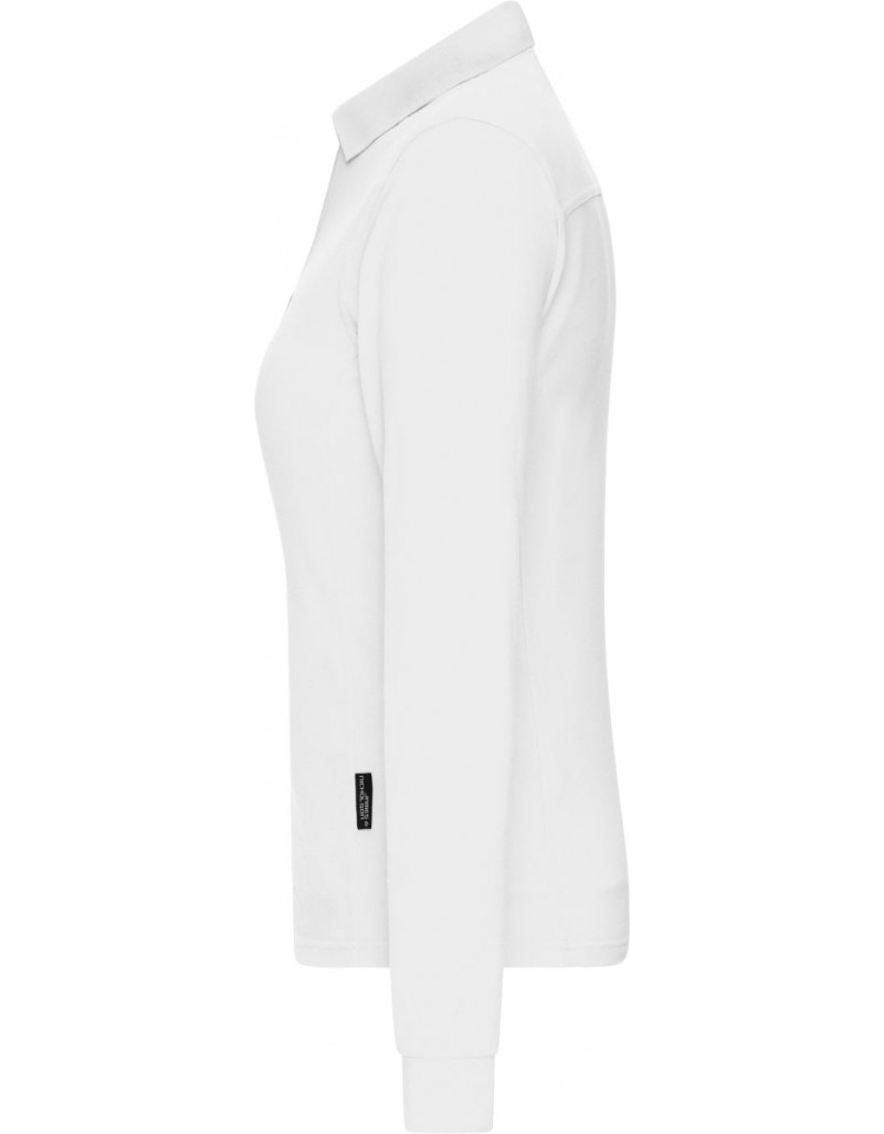 JN 1841 Tricou polo de damă cu mânecă lungă, piqué (îmbrăcăminte de lucru)