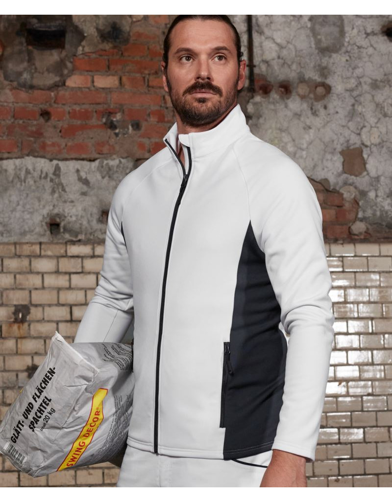 Jachetă elastică din fleece pentru bărbați