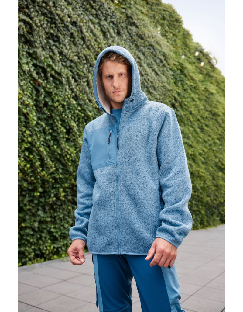 JN 1874 Jachetă din fleece tricotat
