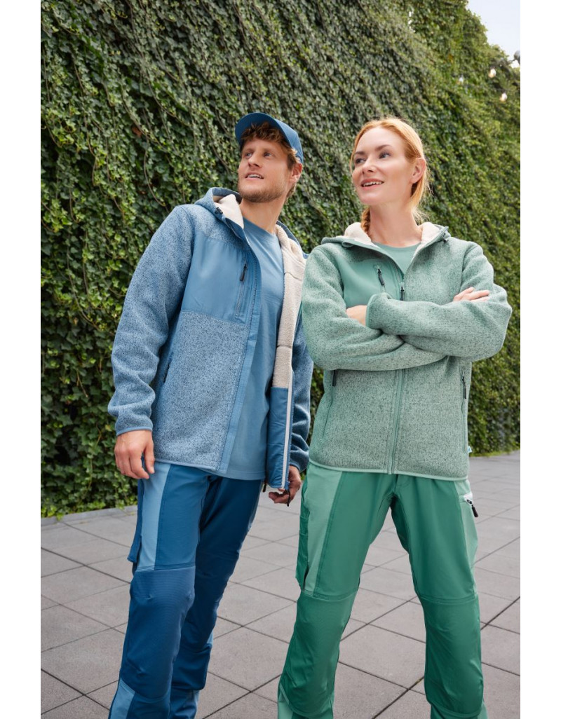 JN 1874 Jachetă din fleece tricotat