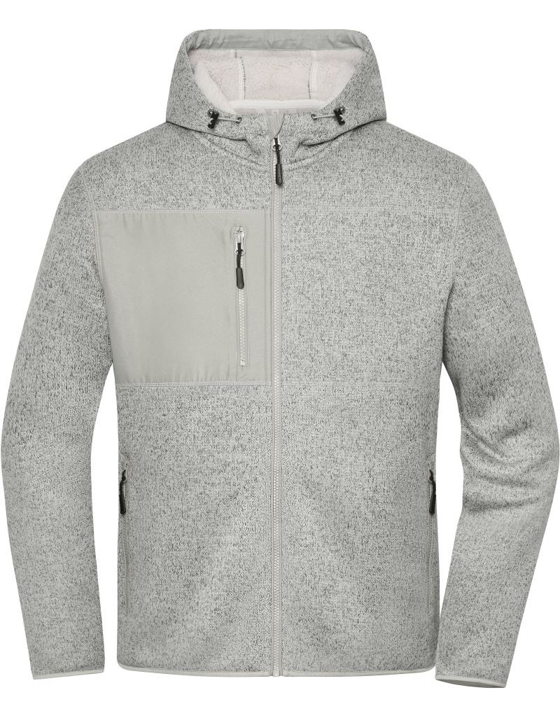 JN 1874 Jachetă din fleece tricotat