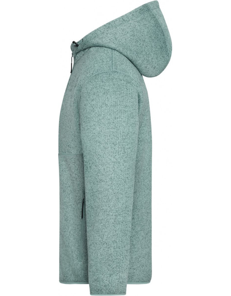 JN 1874 Jachetă din fleece tricotat