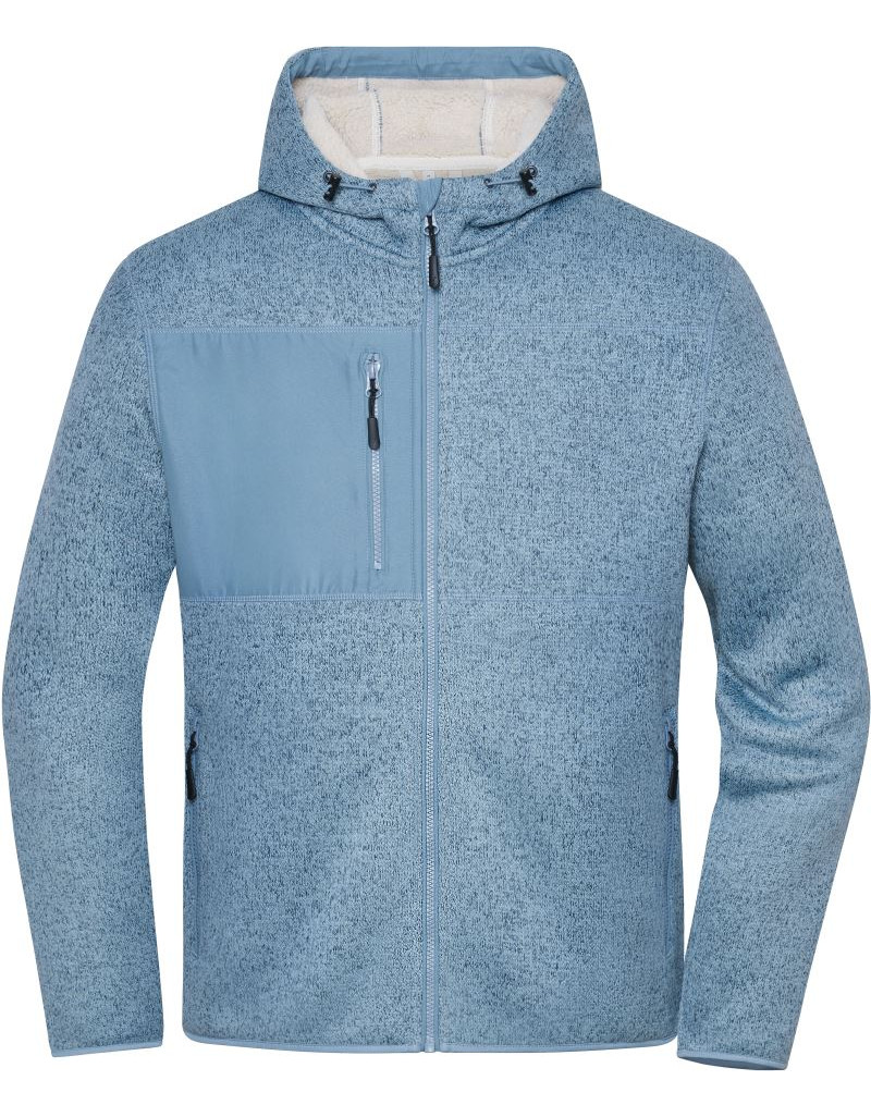 JN 1874 Jachetă din fleece tricotat