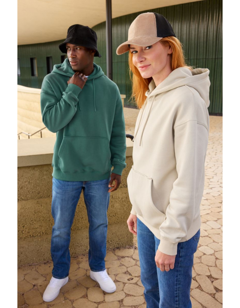 Pulover cu glugă unisex, gros, supradimensionat