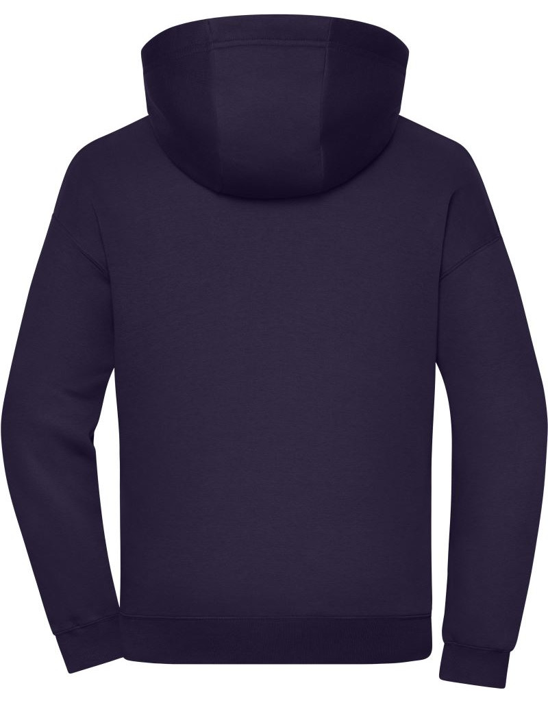 Pulover cu glugă unisex, gros, supradimensionat