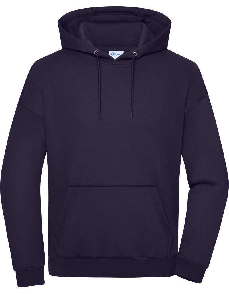 Pulover cu glugă unisex, gros, supradimensionat