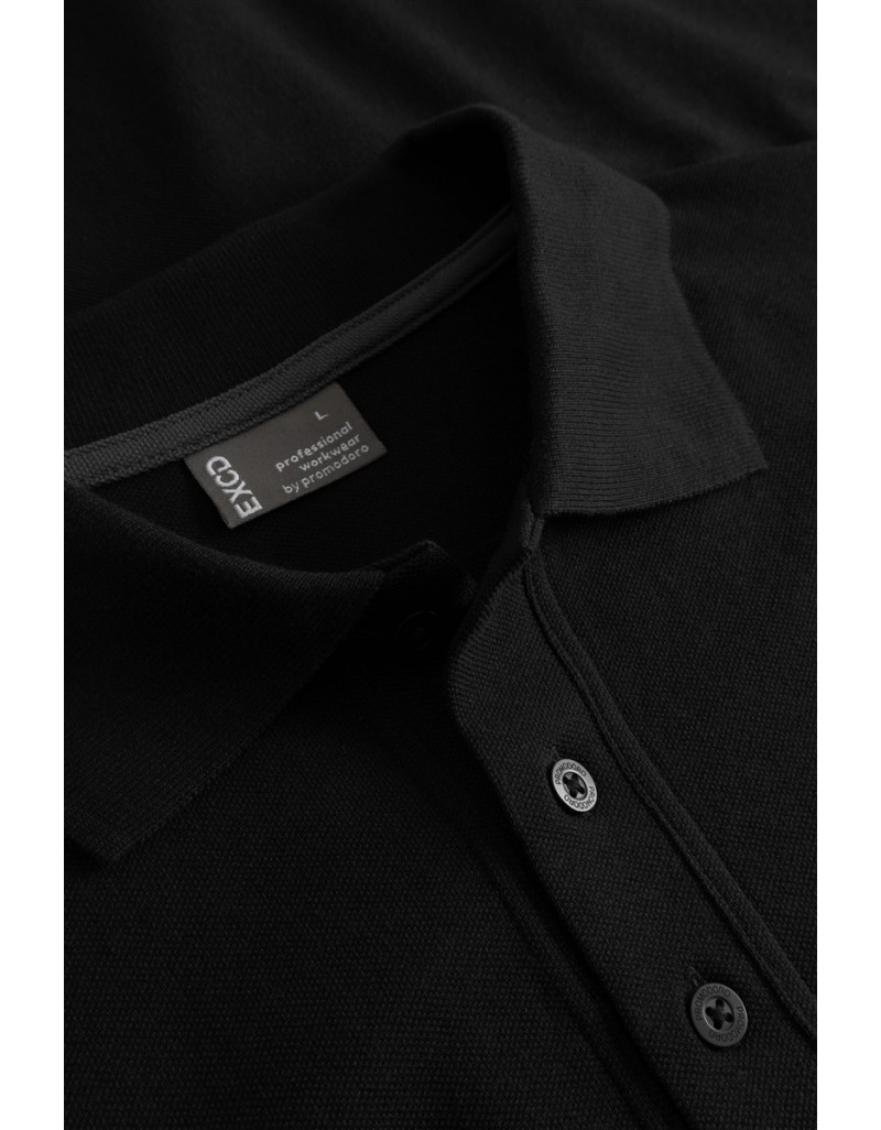 4590 Tricou polo de lucru unisex, în culori contrastante - EXCD
