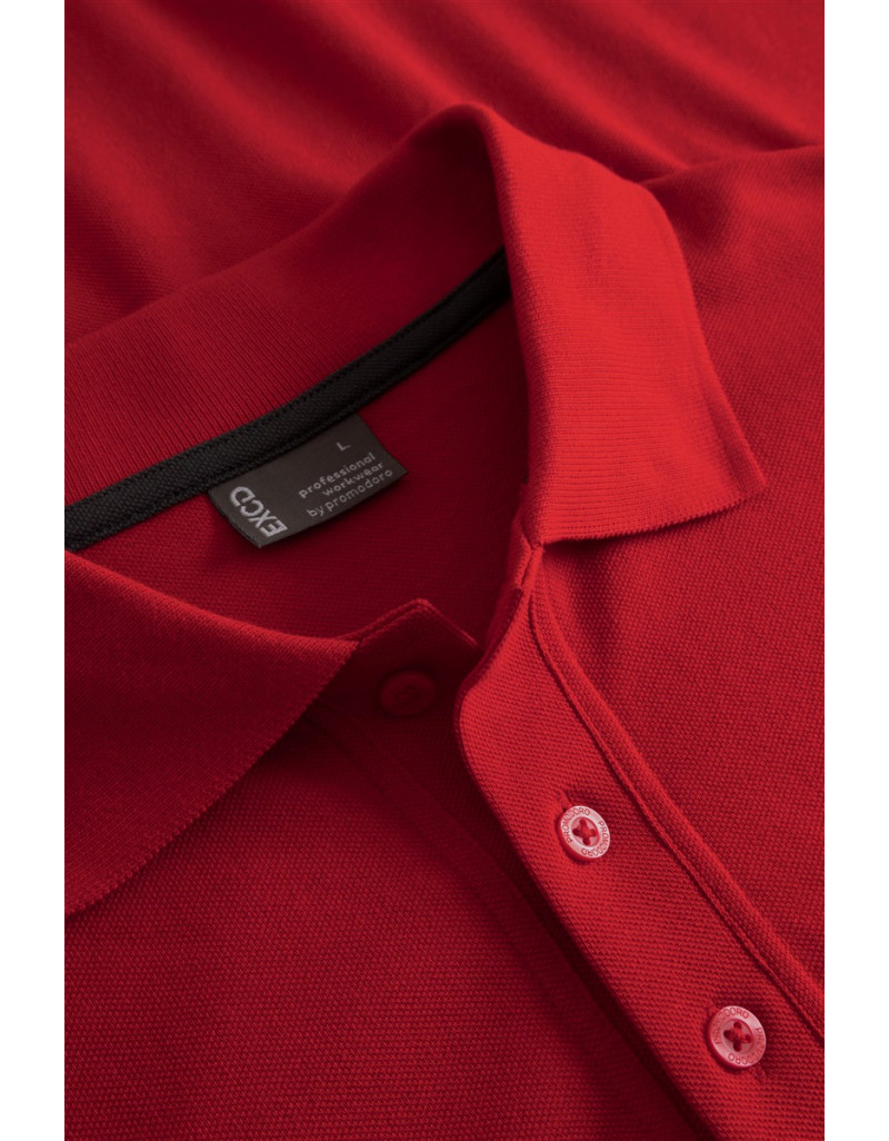 4590 Tricou polo de lucru unisex, în culori contrastante - EXCD