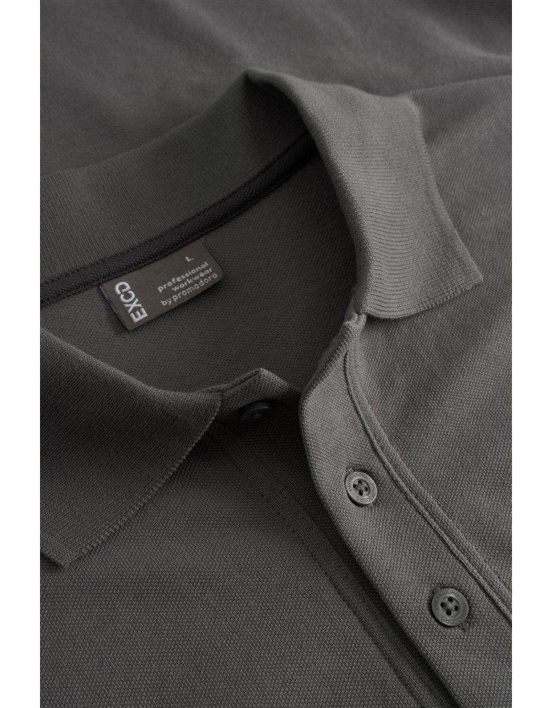 4590 Tricou polo de lucru unisex, în culori contrastante - EXCD