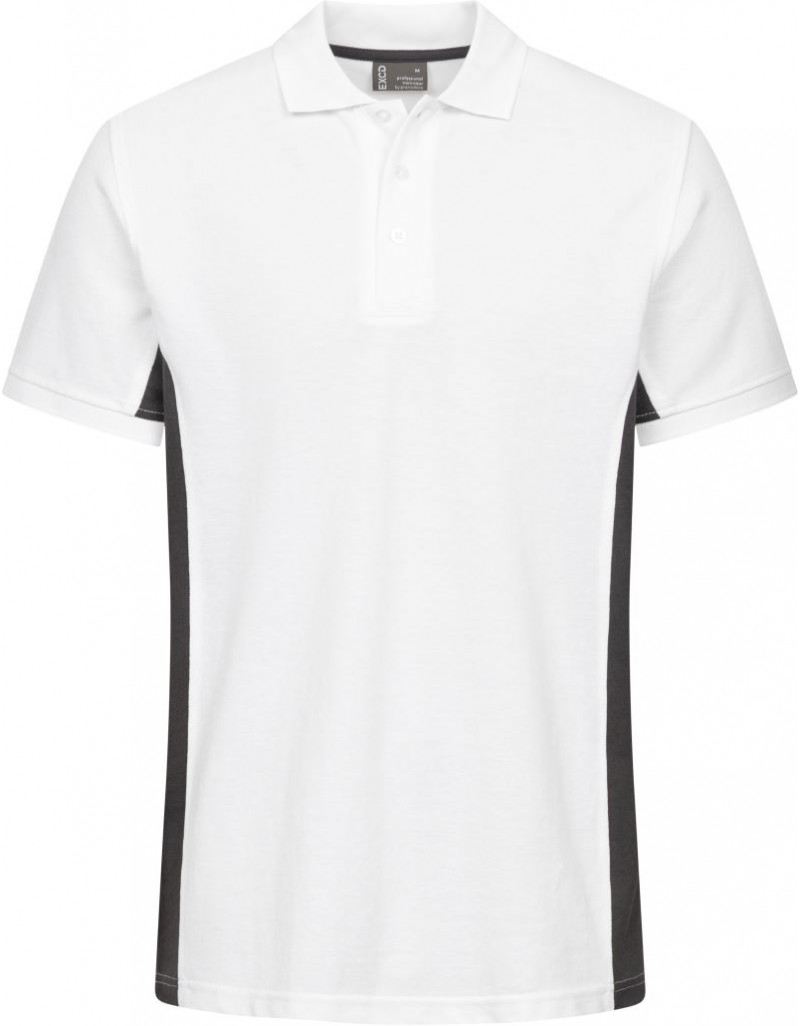 4590 Tricou polo de lucru unisex, în culori contrastante - EXCD