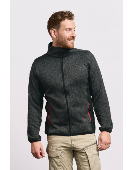 7700 Jachetă din fleece tricotat pentru bărbați (îmbrăcăminte de lucru)