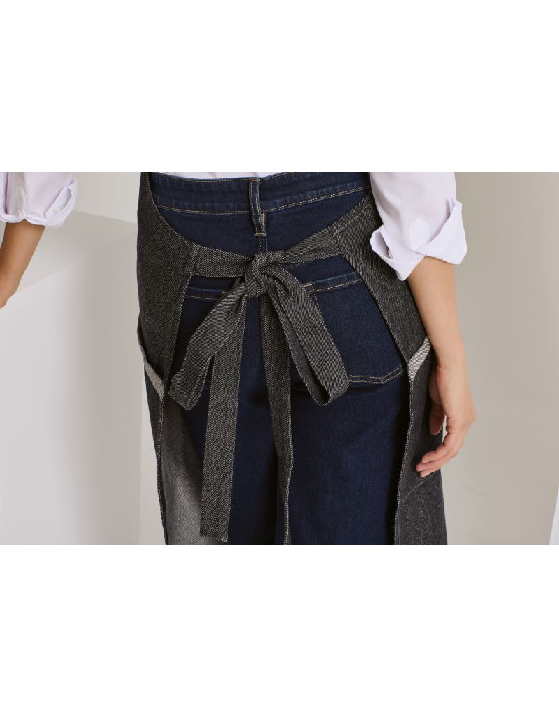 Șorț cu pieptăn cu buzunare laterale „Regenerate”