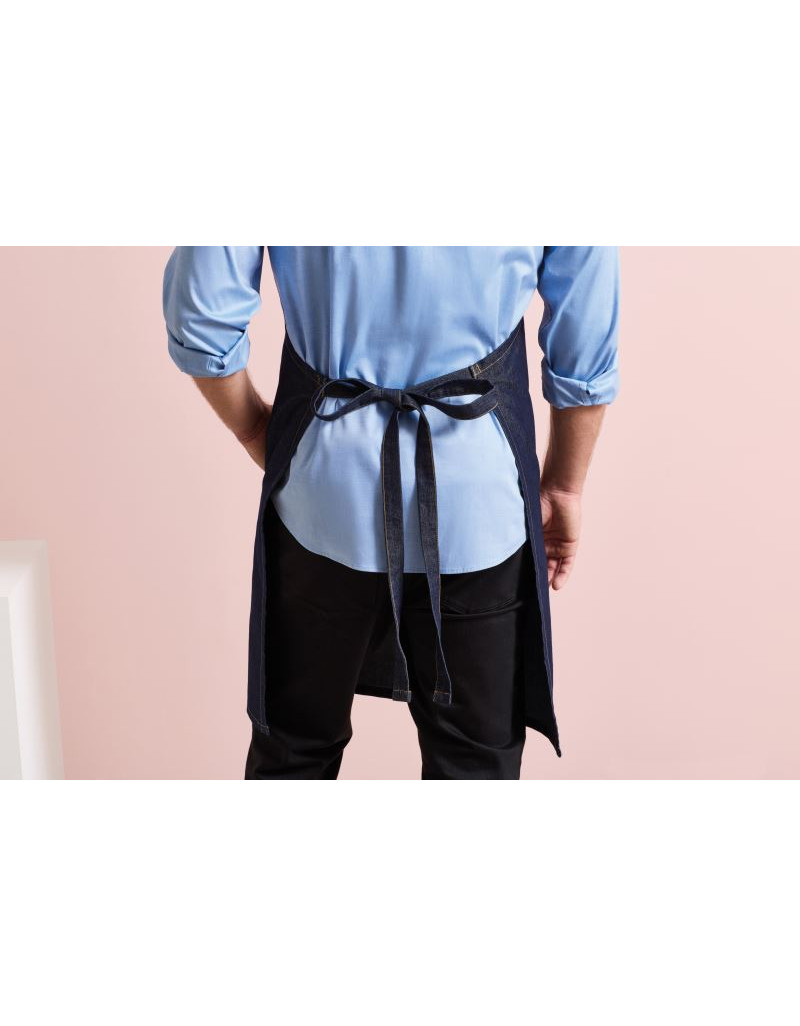 Șorț cu bavete din denim