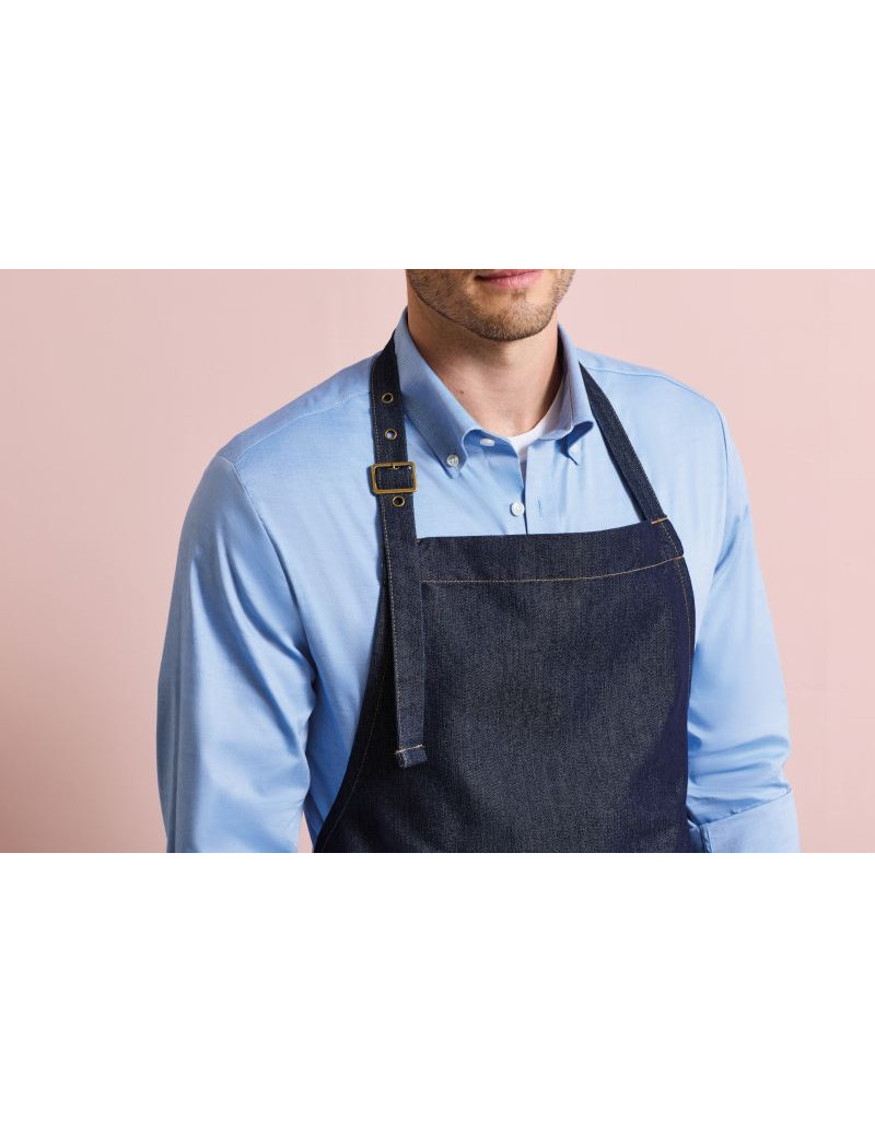 Șorț cu bavete din denim