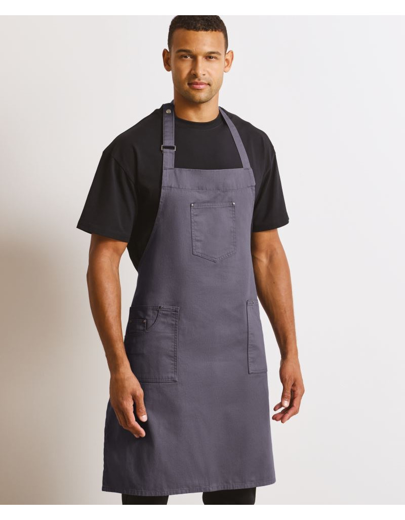 Șorț cu bavet din bumbac „Chino”