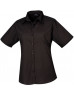 PR 302 Bluză din poplin cu mânecă scurtă PR 302 Bluză din poplin cu mânecă scurtă