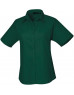 PR 302 Bluză din poplin cu mânecă scurtă PR 302 Bluză din poplin cu mânecă scurtă