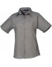 PR 302 Bluză din poplin cu mânecă scurtă PR 302 Bluză din poplin cu mânecă scurtă