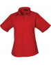 PR 302 Bluză din poplin cu mânecă scurtă PR 302 Bluză din poplin cu mânecă scurtă