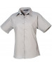 PR 302 Bluză din poplin cu mânecă scurtă PR 302 Bluză din poplin cu mânecă scurtă