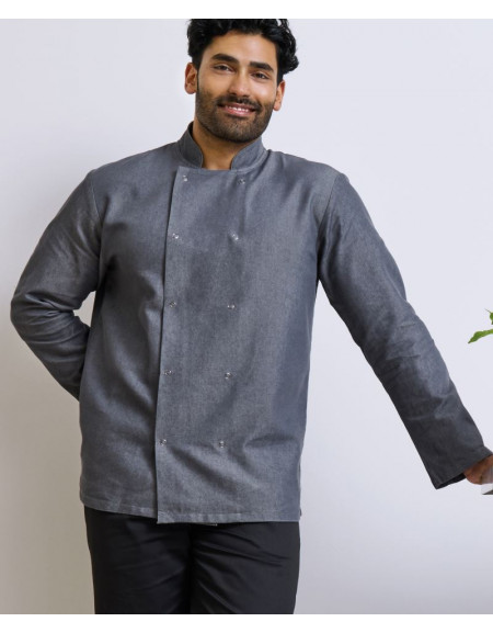 Jachetă de bucătar din denim