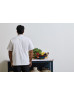 Jachetă de bucătar cu mânecă scurtă