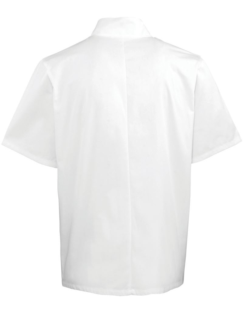 Jachetă de bucătar cu mânecă scurtă