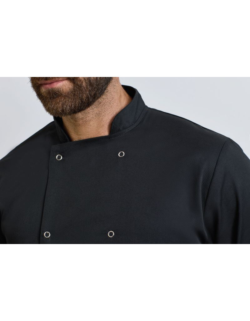 Jachetă de bucătar cu mânecă lungă