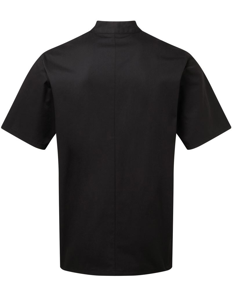 Jachetă de bucătar cu mânecă scurtă