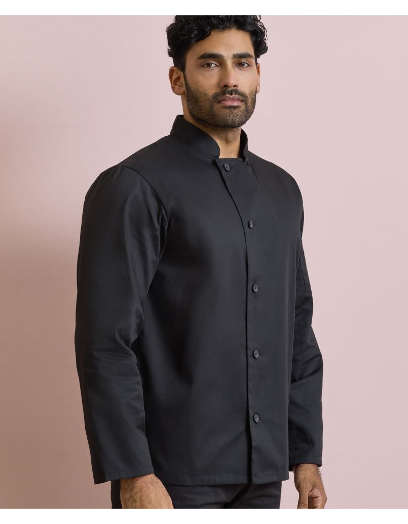 Jachetă de bucătar cu mânecă lungă