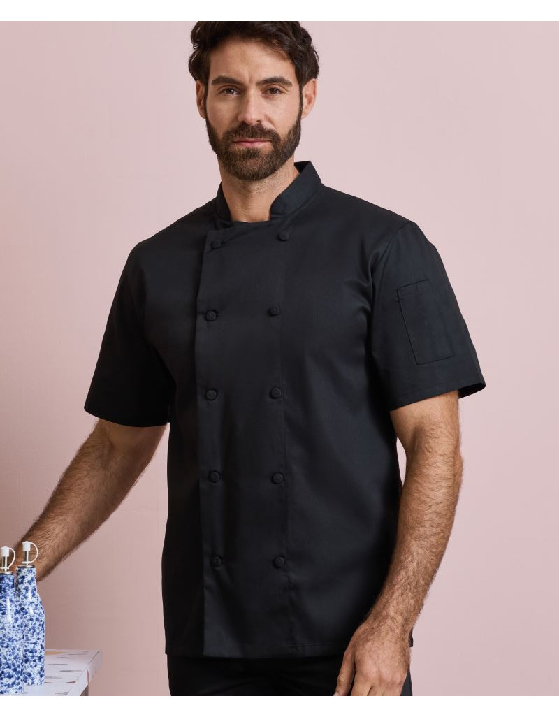 Jachetă de bucătar cu mânecă scurtă „Coolchecker®”