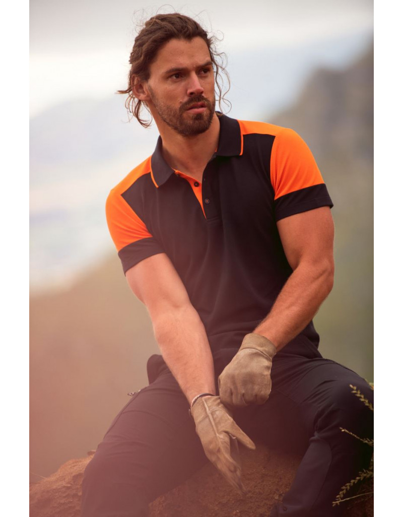 Prime Polo Men Polo gros din piqué pentru bărbați