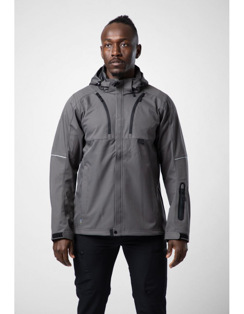 Jachetă funcțională 3406 Jachetă Softshell cu 3 straturi pentru lucru
