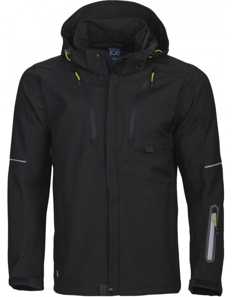 Jachetă funcțională 3406 Jachetă Softshell cu 3 straturi pentru lucru