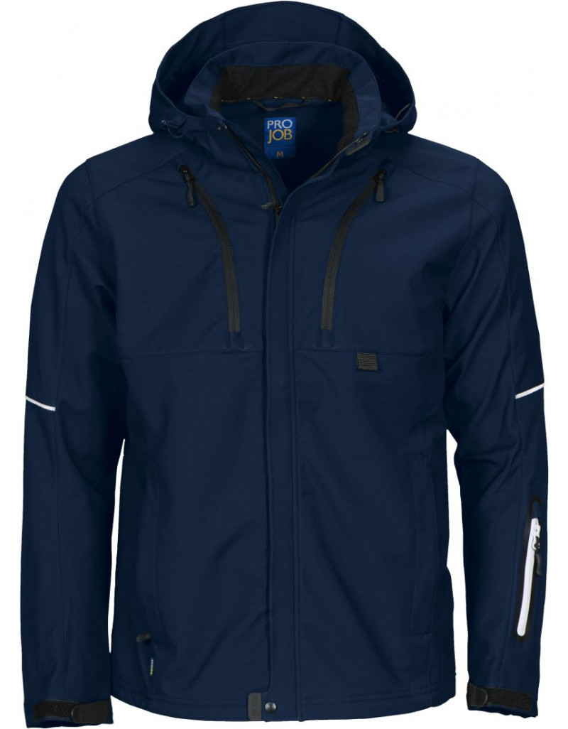 Jachetă funcțională 3406 Jachetă Softshell cu 3 straturi pentru lucru