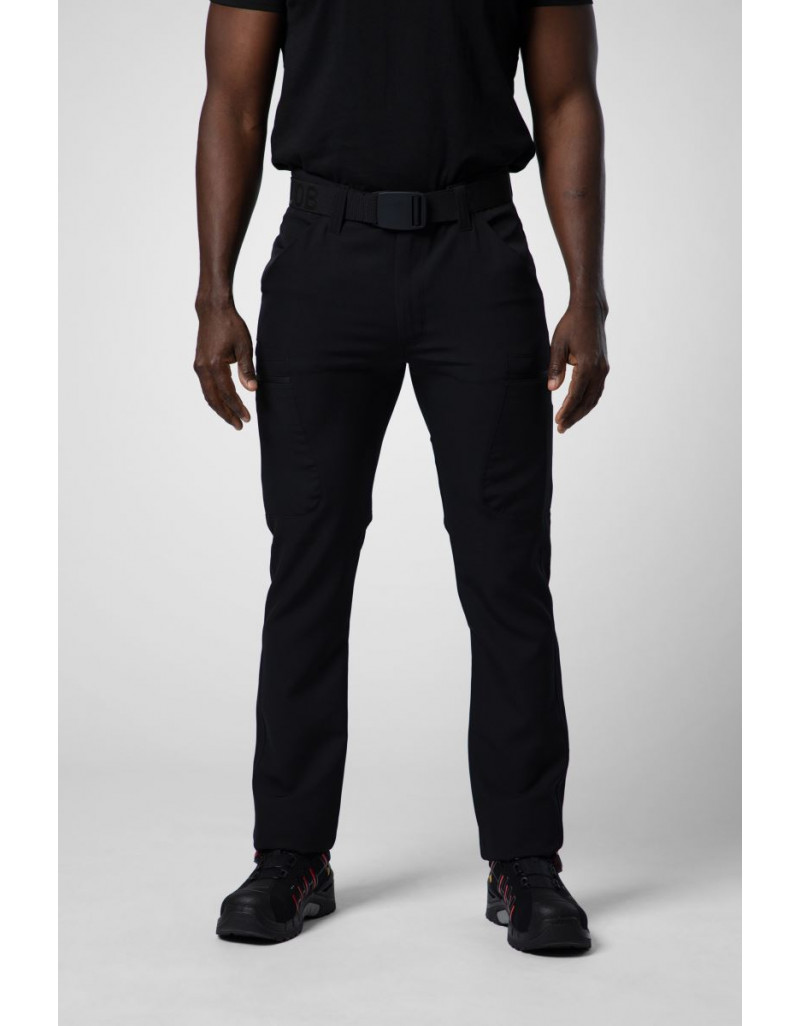 Pantaloni elastici 2558 (mărimi 44-60) Pantaloni de lucru elastici pentru bărbați