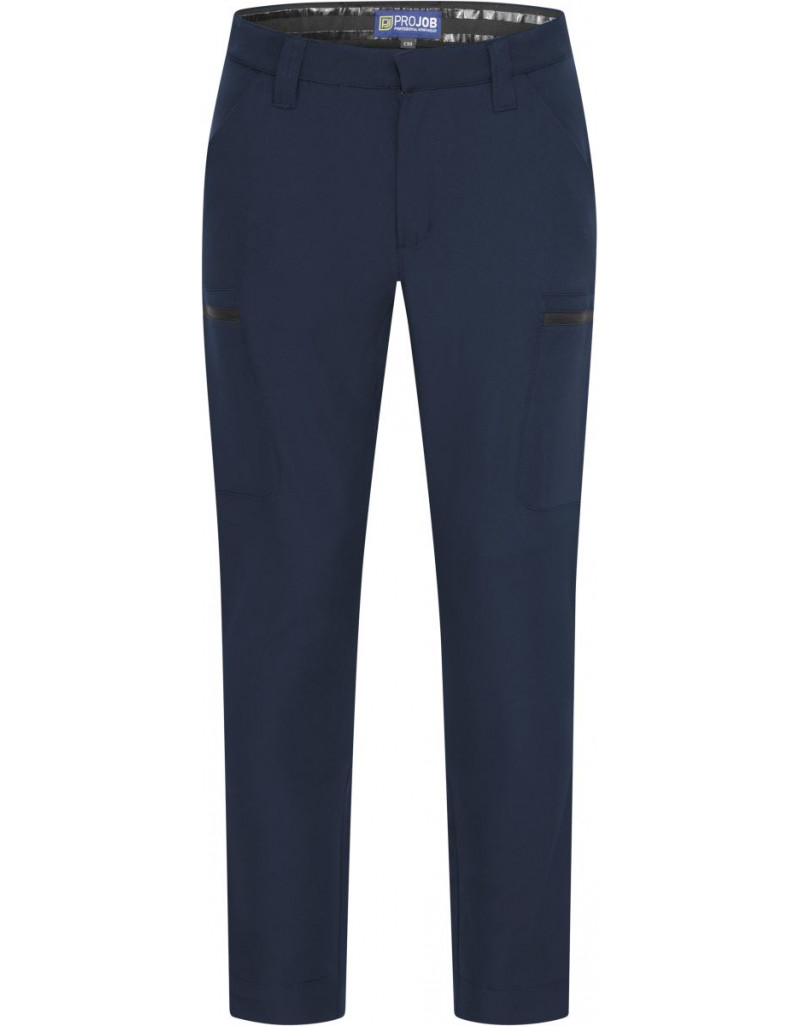 Pantaloni elastici 2558 (mărimi 44-60) Pantaloni de lucru elastici pentru bărbați