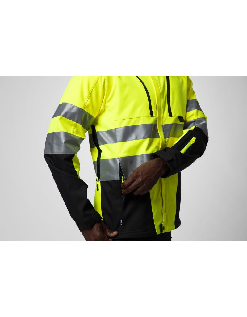 6420 Softshell căptușit Jachetă softshell de protecție, cu 3 straturi