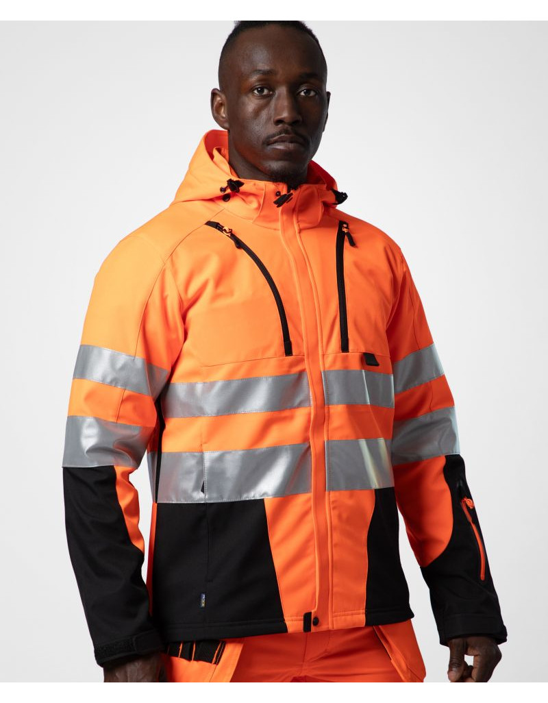 6420 Softshell căptușit Jachetă softshell de protecție, cu 3 straturi