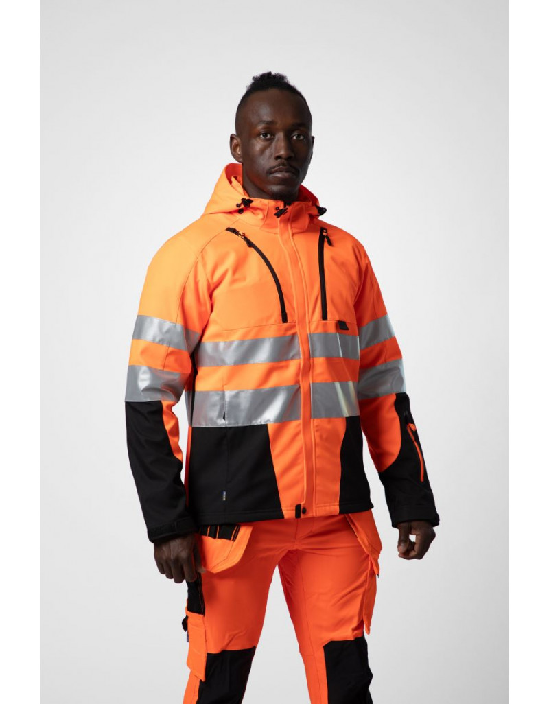 6420 Softshell căptușit Jachetă softshell de protecție, cu 3 straturi