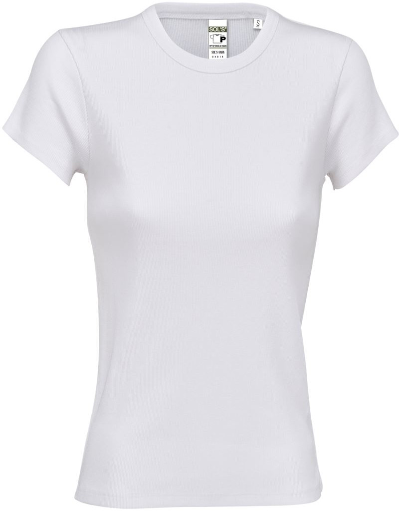 Tricou cu nervuri pentru femei