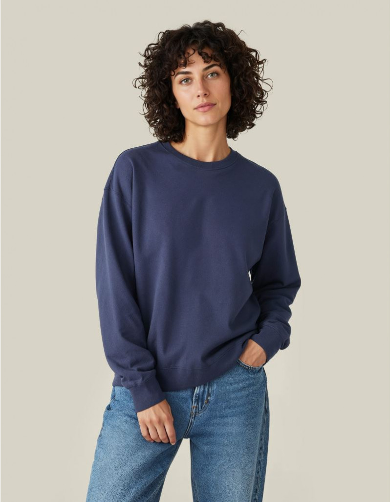 Pulover unisex gros, cu croială lejeră