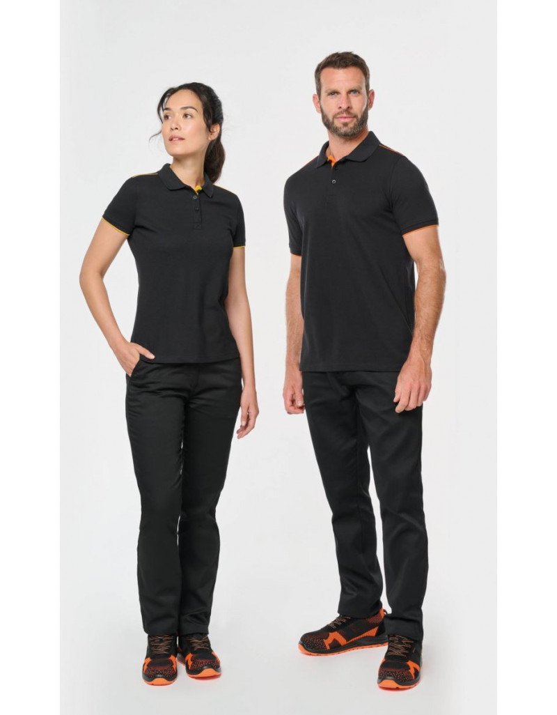 WK 270 Tricou polo de lucru pentru bărbați din material piqué „Day-to-Day”
