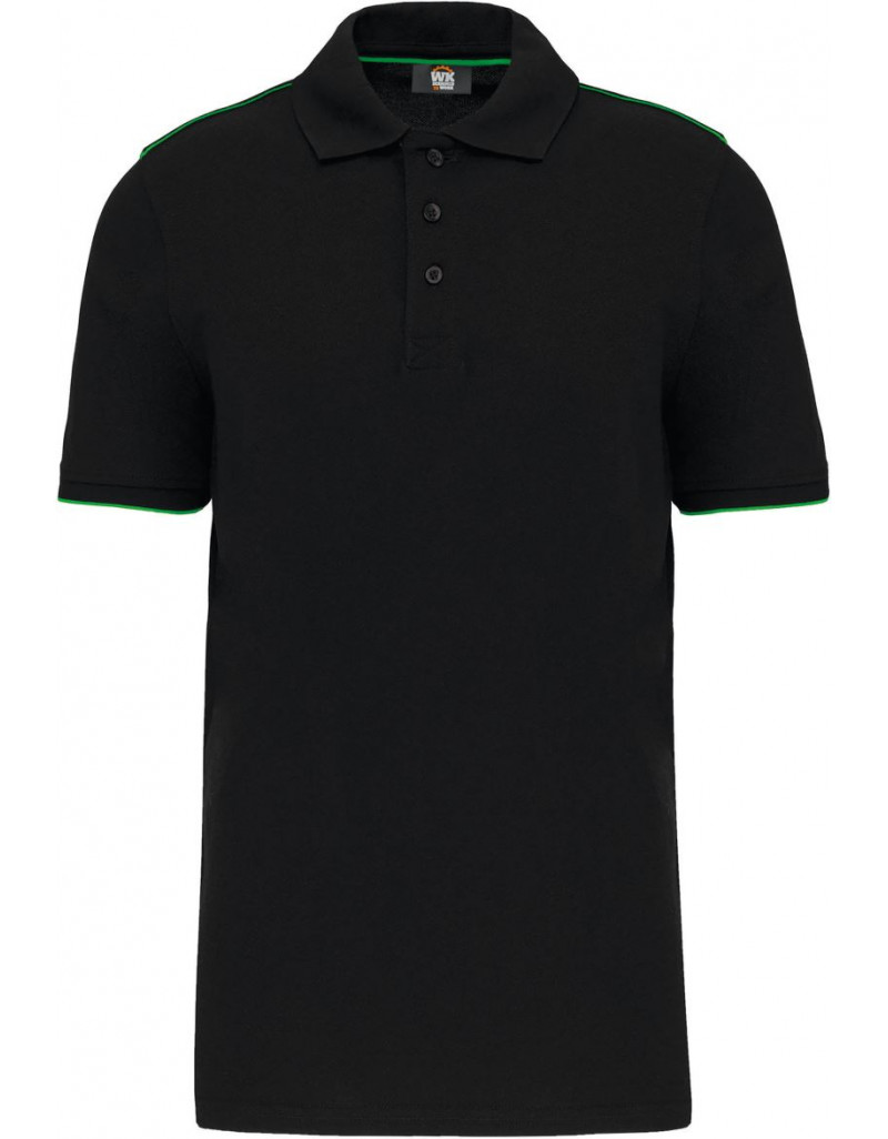 WK 270 Tricou polo de lucru pentru bărbați din material piqué „Day-to-Day”
