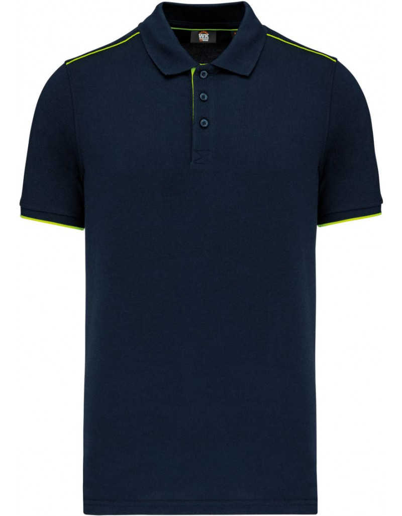 WK 270 Tricou polo de lucru pentru bărbați din material piqué „Day-to-Day”