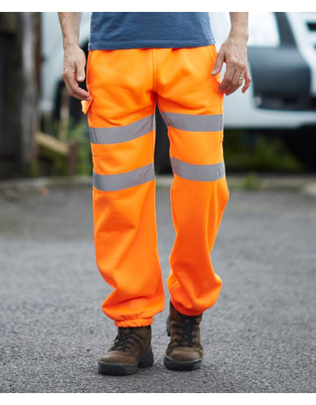 HV 016T Pantaloni de trening cu vizibilitate ridicată