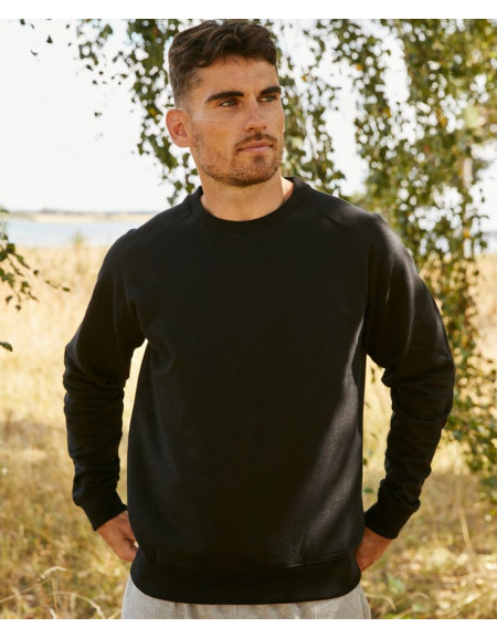 Pulover unisex organic raglan